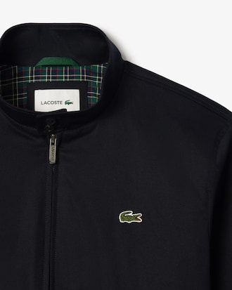 Water-Repellent Twill Harrington Jacket