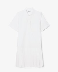 Short Sleeved Poplin Polo Dress