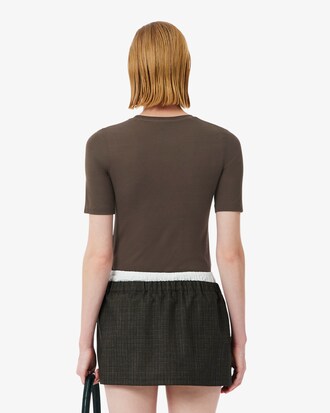 Runway Silk Piqu&eacute; T-shirt