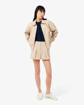 3D Rib Knit Cotton Cardigan