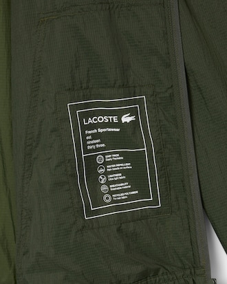 Water-Repellent Packable Nylon Jacket