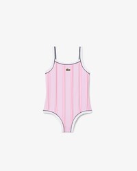 Striped One Piece Swimsuit