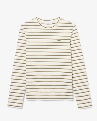 Long Sleeved Striped Jersey T-shirt