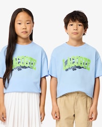 Crocodile Print Cotton T-shirt