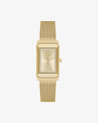 Catherine Ion-Plated Mesh Watch