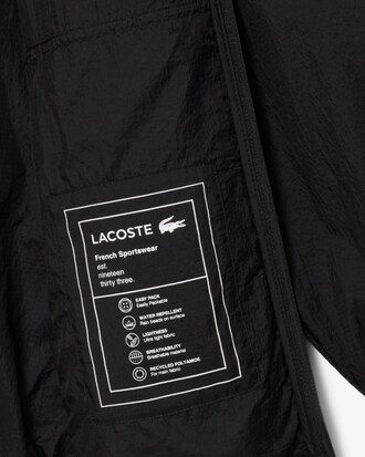 Water-Repellent Packable Nylon Jacket