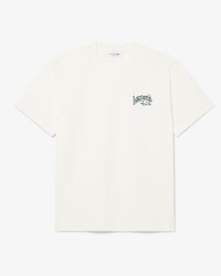 Heavy Cotton Jersey Embroidery Accent T-shirt