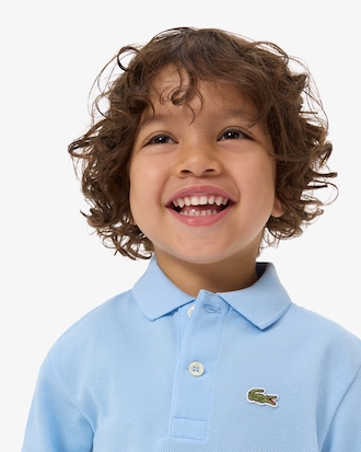 Long Sleeved Petit Piqu&eacute; Polo Shirt