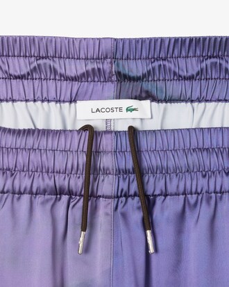 Oversized Landscape Print Pants