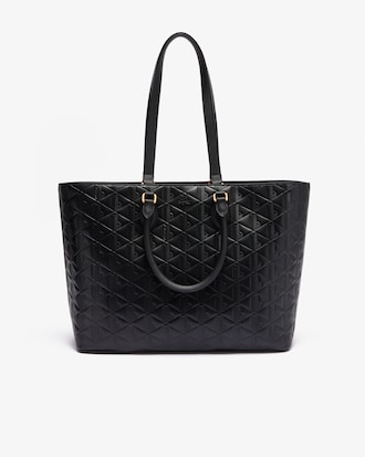 Maheki Embossed Leather Tote