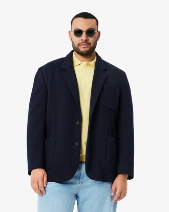 Double-Face Piqué Blazer