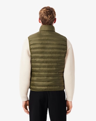 Water-Repellent Puffed Vest