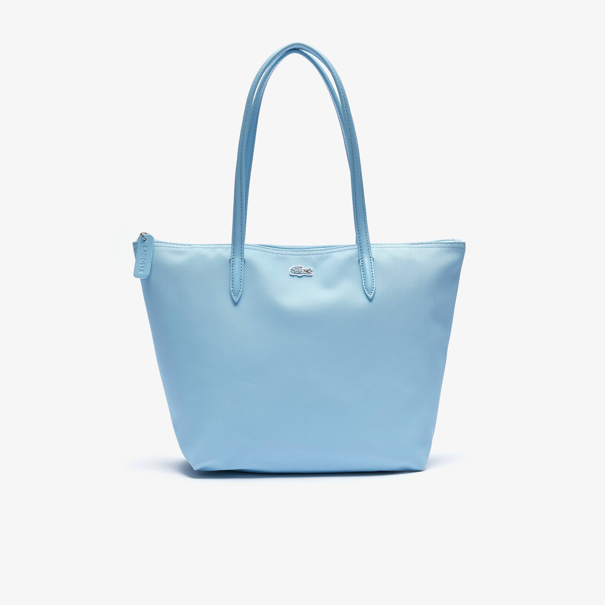 lacoste concept small zip tote bolsa