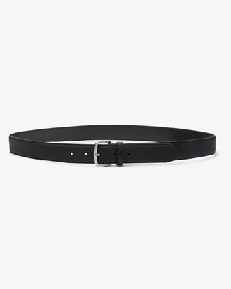 Grained Leather Belt