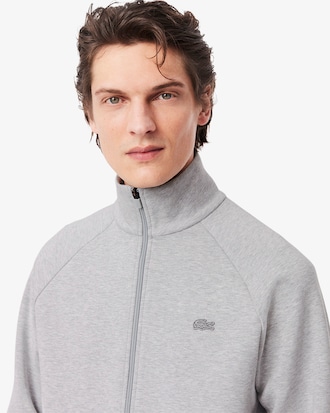 Double Face Jersey Zipped Sweatshirt