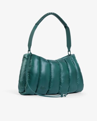 Runway Glossy Padded Nylon Purse