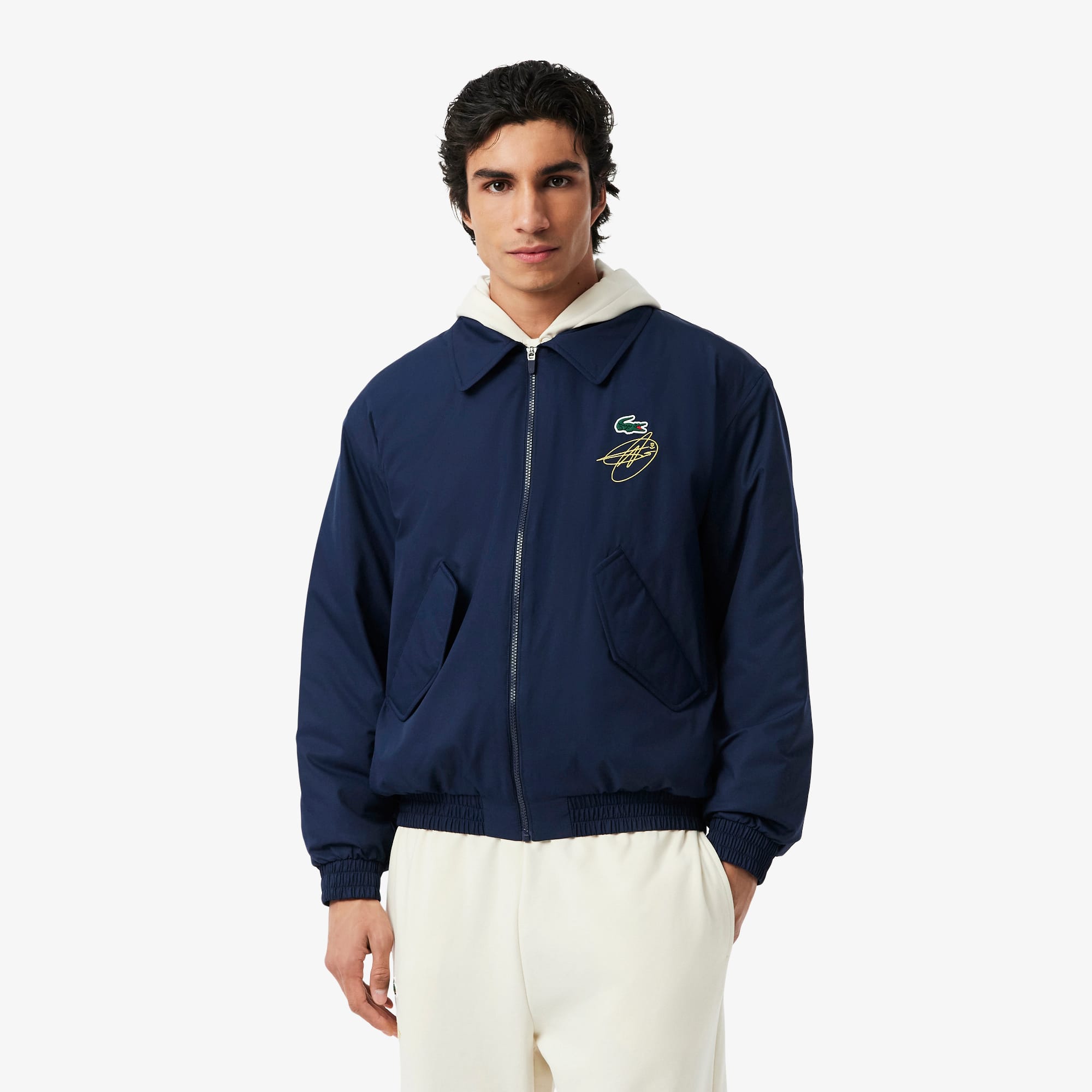 LACOSTE NOVAK DJOKOVIC フード付きジャケット US L Lacoste Tennis x Novak Djokovic Jacket - Men's Jackets & Coats