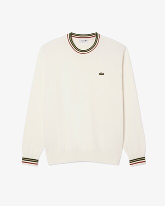 Striped Cotton Jersey Sweater