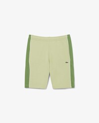 Regular Fit Colour-Block Fleece Shorts