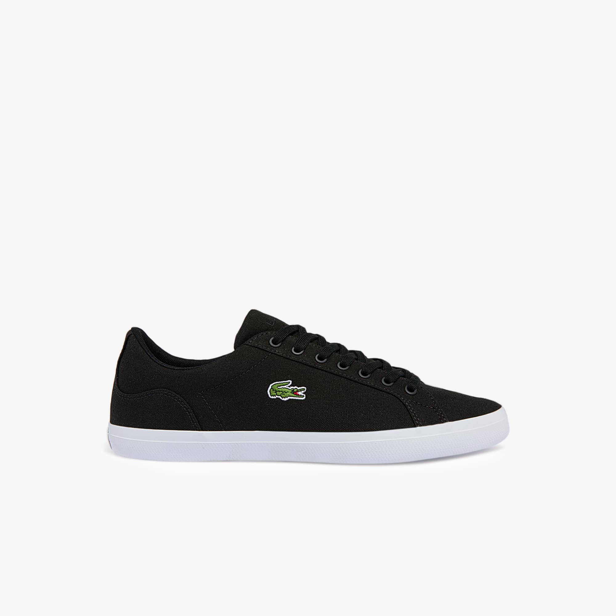 Lacoste Men's Lerond Canvas Trainers. 1