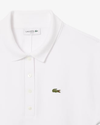 Slim Fit Adjustable Piqué Polo Shirt