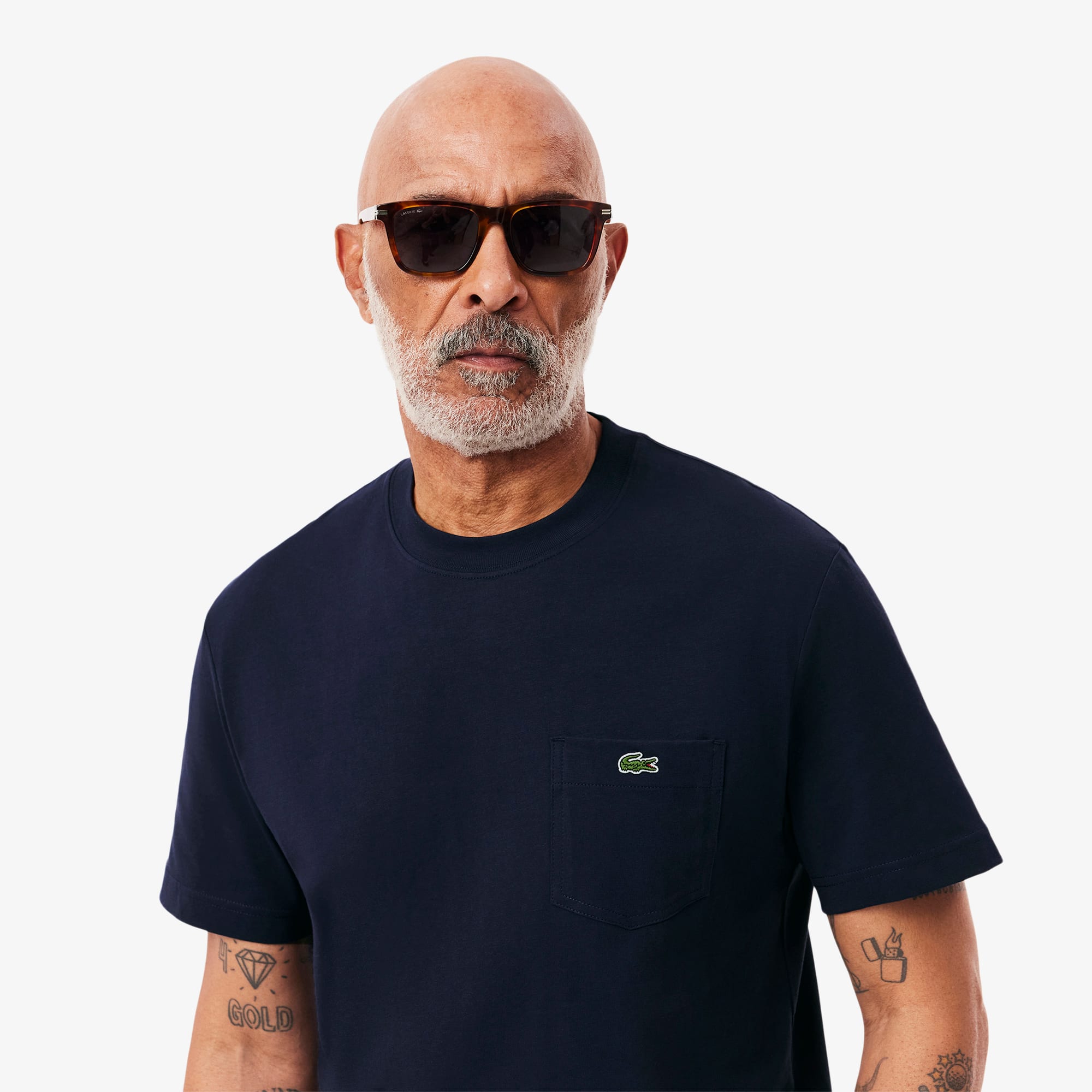 Lacoste｜ (Cotton T-shirt With Breast Pocket (TH2827-166 Cotton T-shirt with Breast Pocket - Men's t-shirts - New In