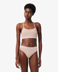 Ribbed Cotton Bralette