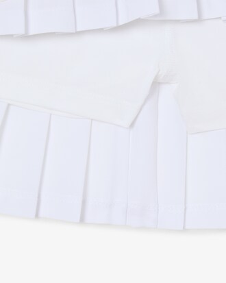 Pleated Skirt with Liner