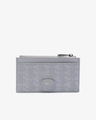 Nomogramme Zipped Leather Card Holder
