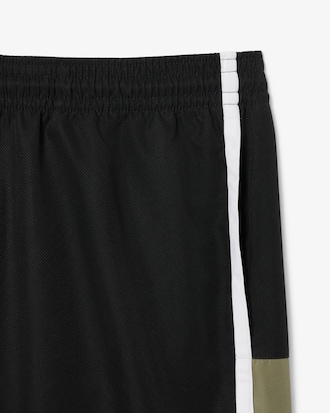 Lightweight Colour-Block Stripe Tennis Shorts