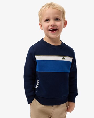 Colour-Block Fleece Sweatshirt