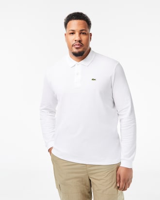 Classic Fit Long Sleeved L.12.12 Polo Shirt