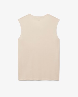 Runway Silk Piqu&eacute; Tank Top