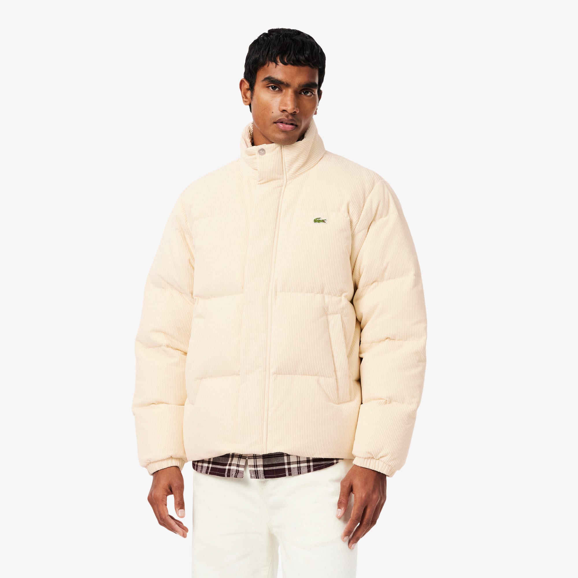 Corduroy Down Jacket - Men's Jackets & Coats - New In 2026 | Lacoste