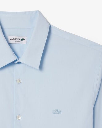 Slim Fit Stretch Poplin Shirt