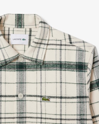 Cotton Plaid Overshirt