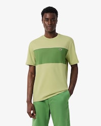 Colour-Block Cotton T-shirt