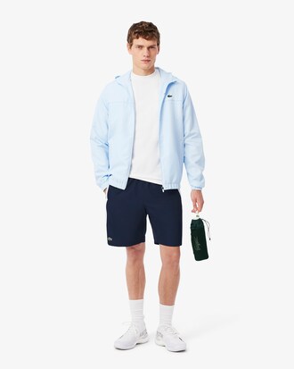 Lightweight Colour-Block Stripe Tennis Shorts