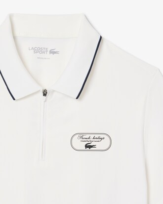 Ultra Dry Badge Accent Tennis Heritage Polo Shirt