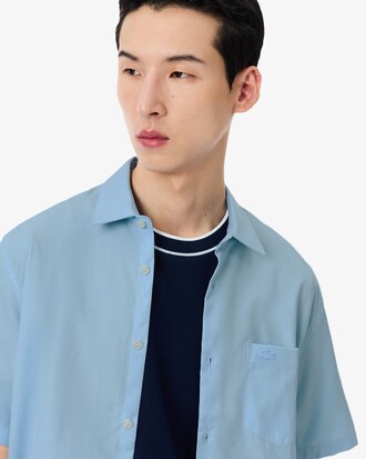 Regular Fit Short Sleeved Cotton Shirt