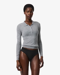 Logo Waist Mesh Briefs