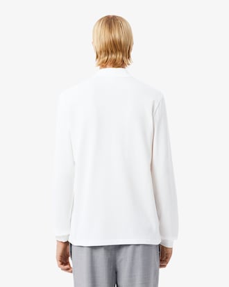 Classic Fit Long Sleeved L.12.12 Polo Shirt