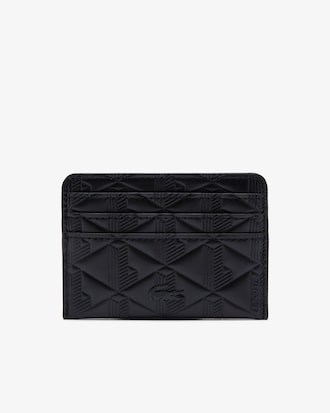 Maheki Embossed Leather Card Holder