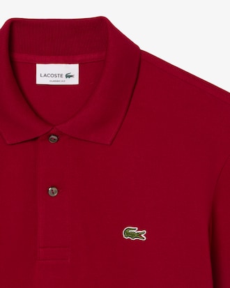 Classic Fit Long Sleeved L.12.12 Polo Shirt