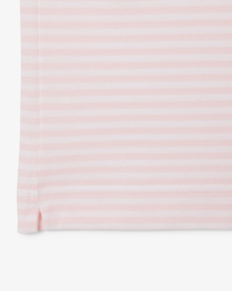 Classic Fit L.12.12 Striped Petit Piqué Polo Shirt