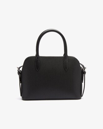 Small Piqué Leather Chantaco Bugatti Bag