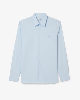 Slim Fit Stretch Poplin Shirt
