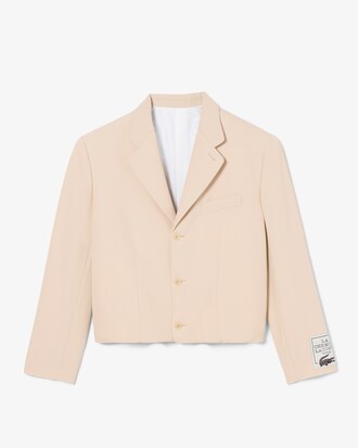 Runway Short Wool Twill Blazer