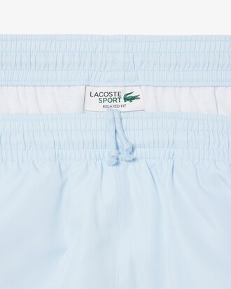 Lightweight Colour-Block Stripe Tennis Shorts