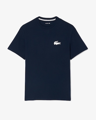 Crocodile Print Cotton Loungewear T-Shirt